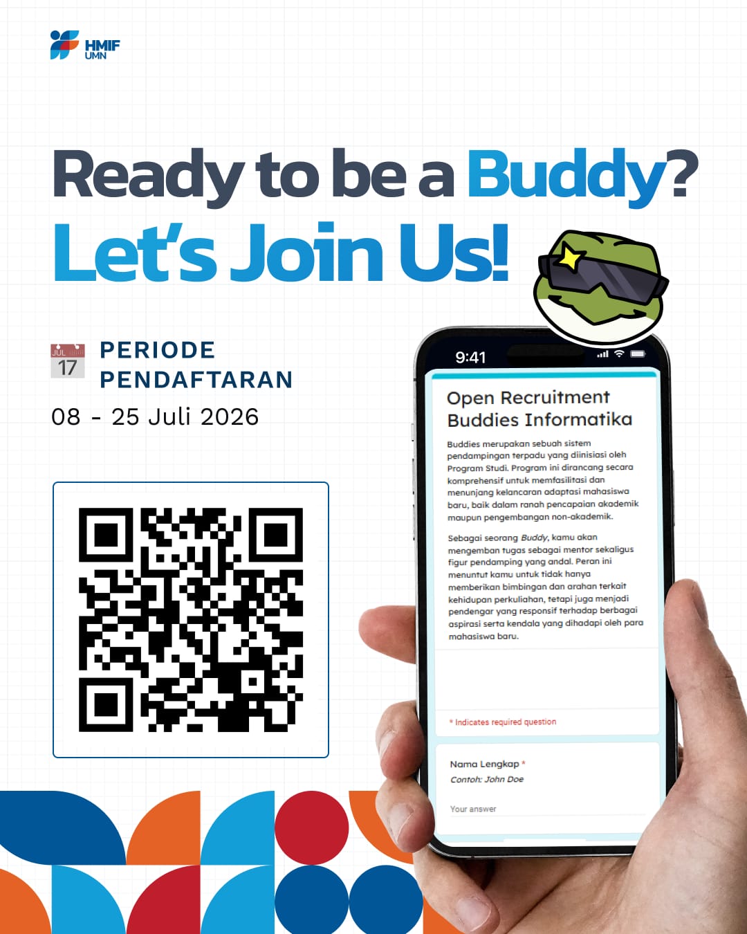 🚨 CALLING ALL KATING INFORMATIKA! 🚨 Siap jadi " kompas " dan teman cerita buat adik-adik angkatan 2026? 🧭