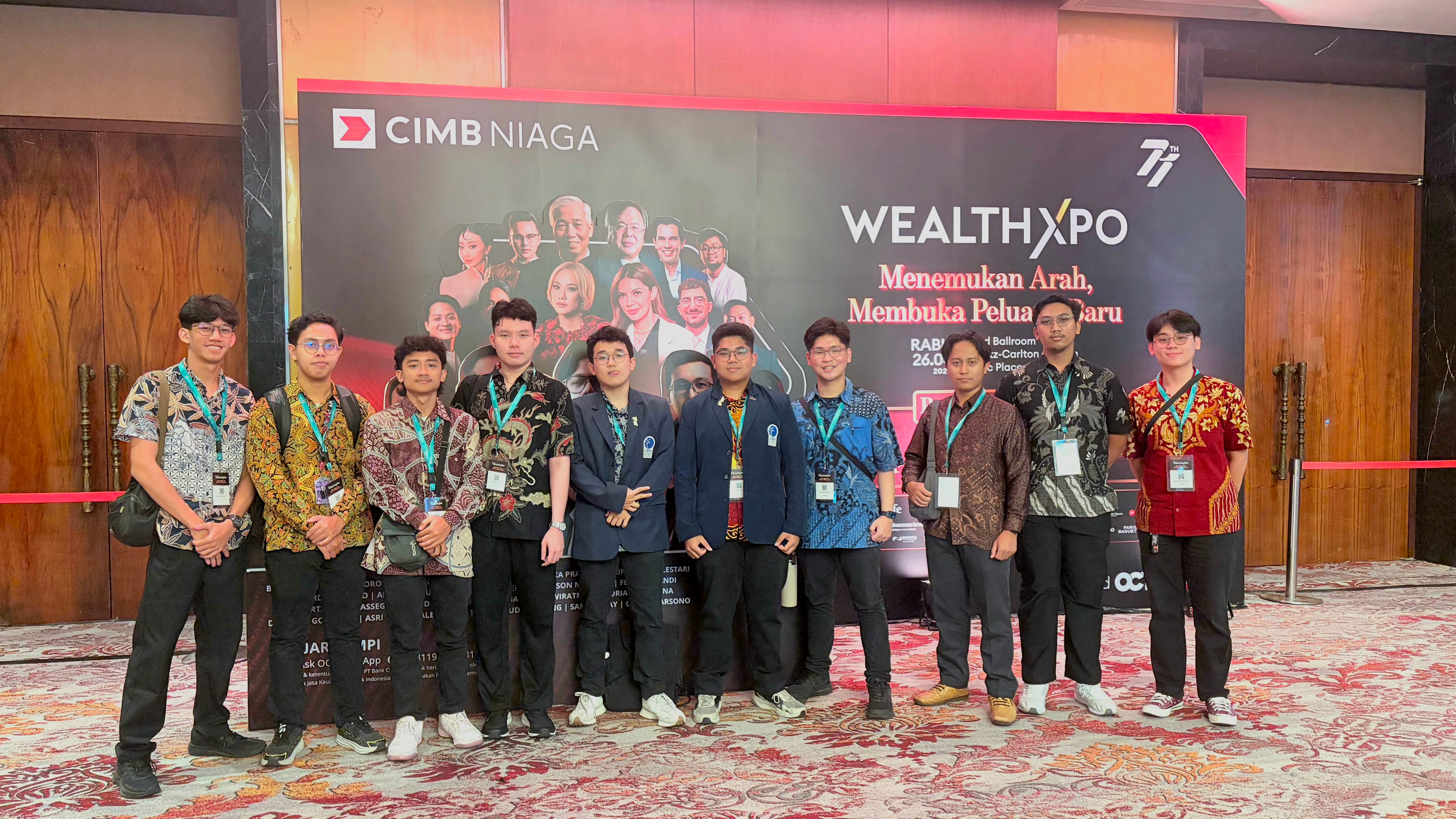 Sebagai Mitra Industri, HMIF UMN Penuhi Undangan Eksklusif CIMB Niaga Wealth Xpo 2026 Mewakili Prodi Informatika
