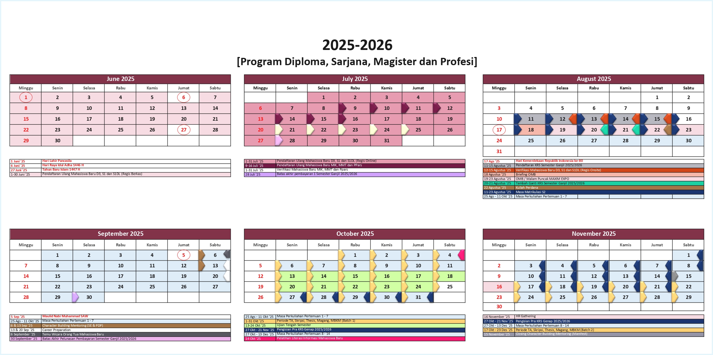 Academic Calendar Image 1