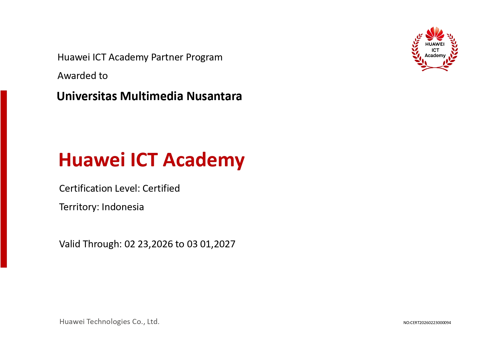 Huawei Certification